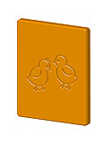Dětské tvary frézování dvířek - Kuřata Ku1